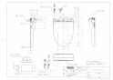 TOTO TCF5830S#NW1+TCA348 取扱説明書 商品図面 施工説明書 分解図 ウォシュレット アプリコットP AP2A 商品図面1